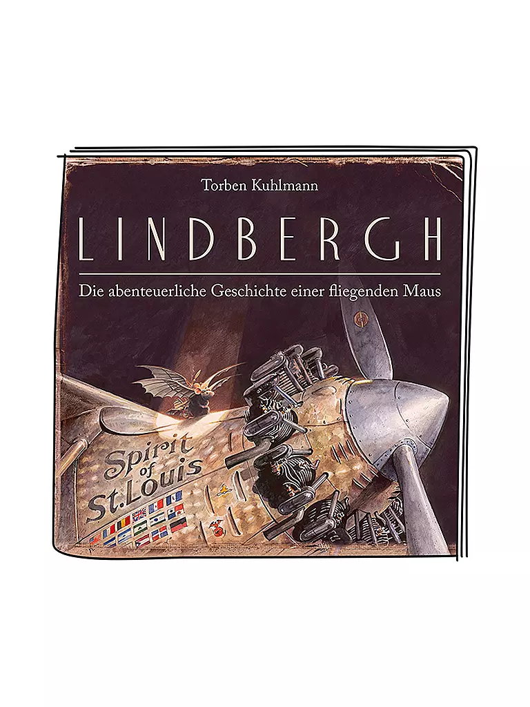 TONIES | Figura de audio - Lindbergh La aventurera historia de un ratón volador | Sin color