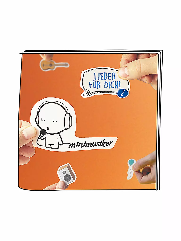 TONIES | Figura de audio - Minimusiker - Canciones para ti 2 | Sin color