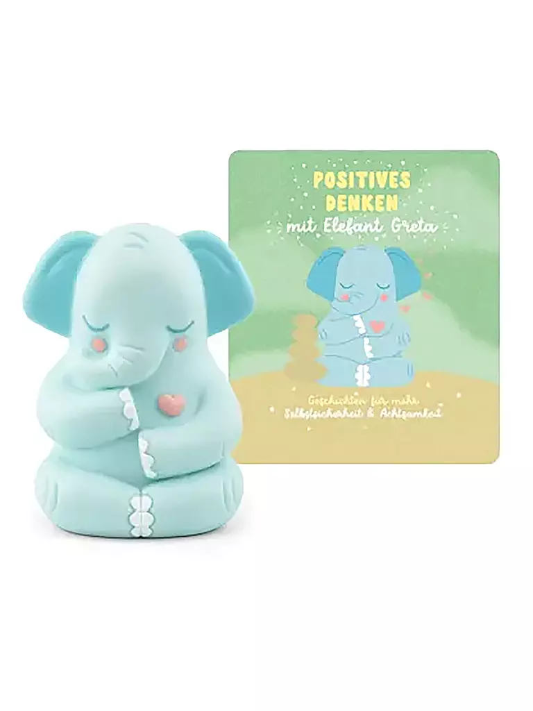 TONIES | Figura de audio - Pensamiento positivo con la elefanta Greta | Multicolor