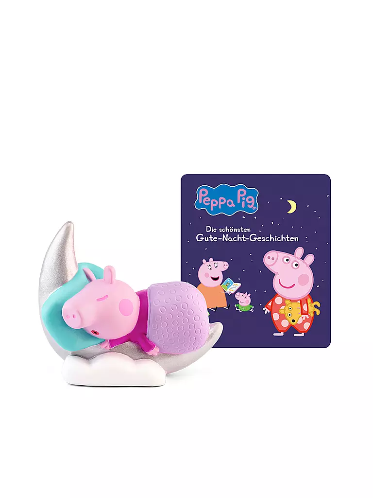 TONIES | Figura de audio - Peppa Pig - Cuentos para dormir con Peppa | Sin color