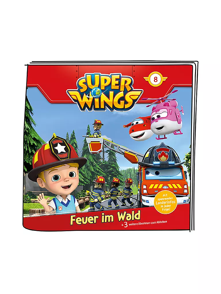 TONIES | Figura de audio - Super Wings: Fuego en el bosque | Sin color