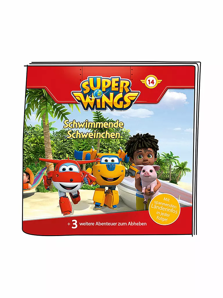 TONIES | Figura de audio - Super Wings - Cerditos flotantes | 
