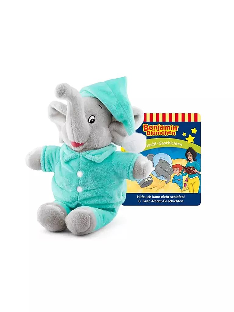 TONIES | Hörfigur - Cuentos para dormir - Peluche de Benjamin Blümchen | Sin color