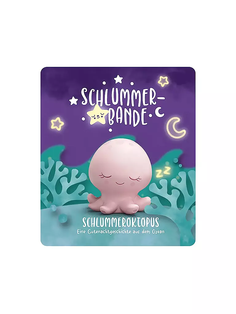 TONIES | Hörfigur - Schlummeroktopus - Gutenachtgeschichte aus dem Ozean | Multicolor