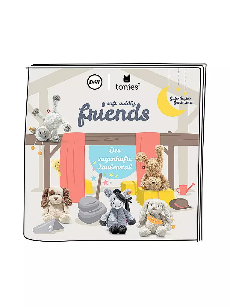 TONIES | Hörfigur - Steiff Soft Cuddly Friends mit Hörspiel Dinkie Esel | Sin color