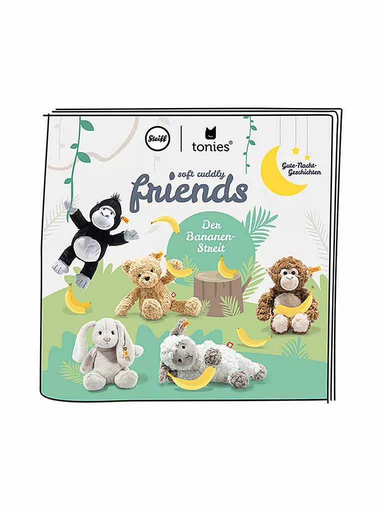 TONIES | Hörfigur - Steiff Soft Cuddly Friends mit Hörspiel Jimmy Bär | Sin color