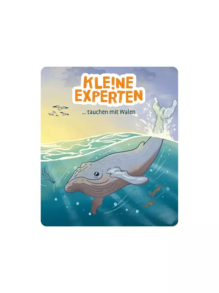 TONIES | KLE!NE EXPERTEN bucean con ballenas |