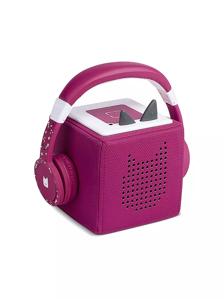 TONIES | Nombre del producto: Auriculares Tonie-Lauscher Beere
Marca: TONIES
Color: beere
Categorías: Moda,Niños,Niñas,Niños

Edad recomendada: a partir de 3 años | Baya