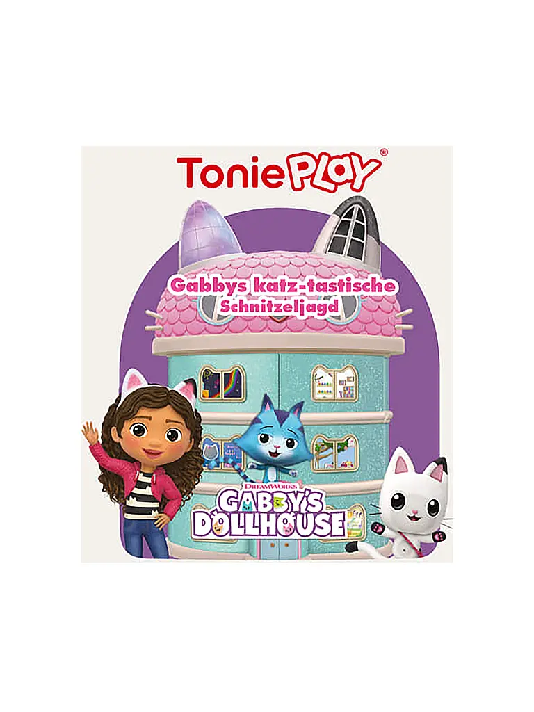 TONIES | Tonieplay - Gabbys Dollhouse: La búsqueda del tesoro gatuna de Gabby | Multicolor
