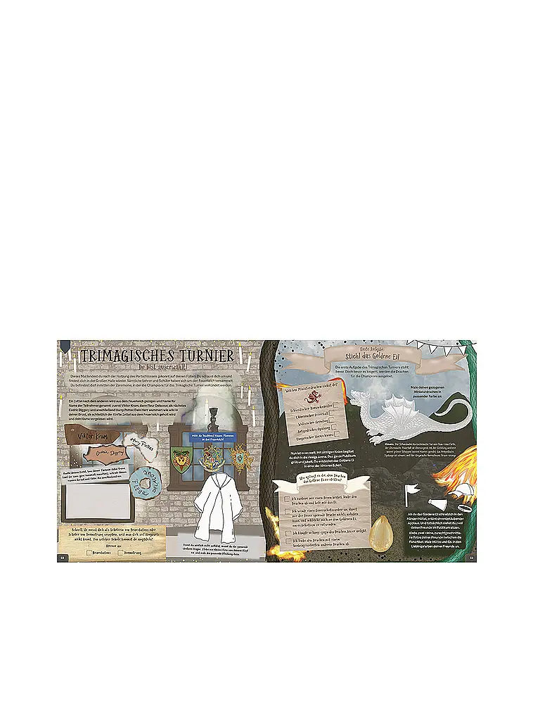 TOPP / FRECH VERLAG | Buch - Das inoffizielle Harry-Potter-Mitmachbuch - Meine magischen Abenteuer Hart, Marisa | Multicolor