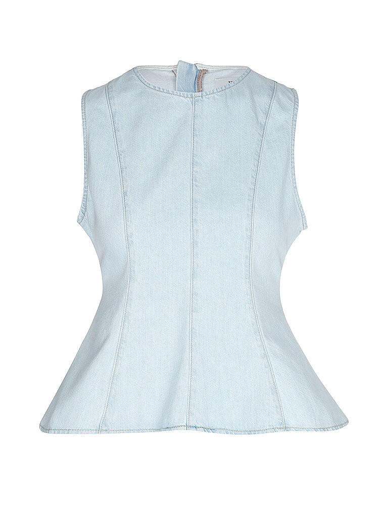 Topshop Top TSLEA azul claro 40