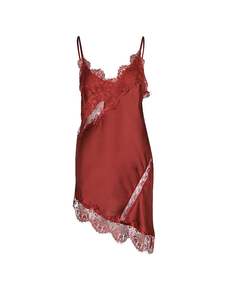 Topshop Top TSDREA rojo oscuro