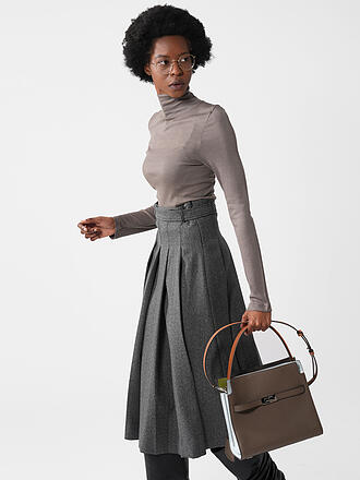 TORY BURCH | Bolso de cuero - Bolso de mano Double Bag LEE RADZIWILL Small