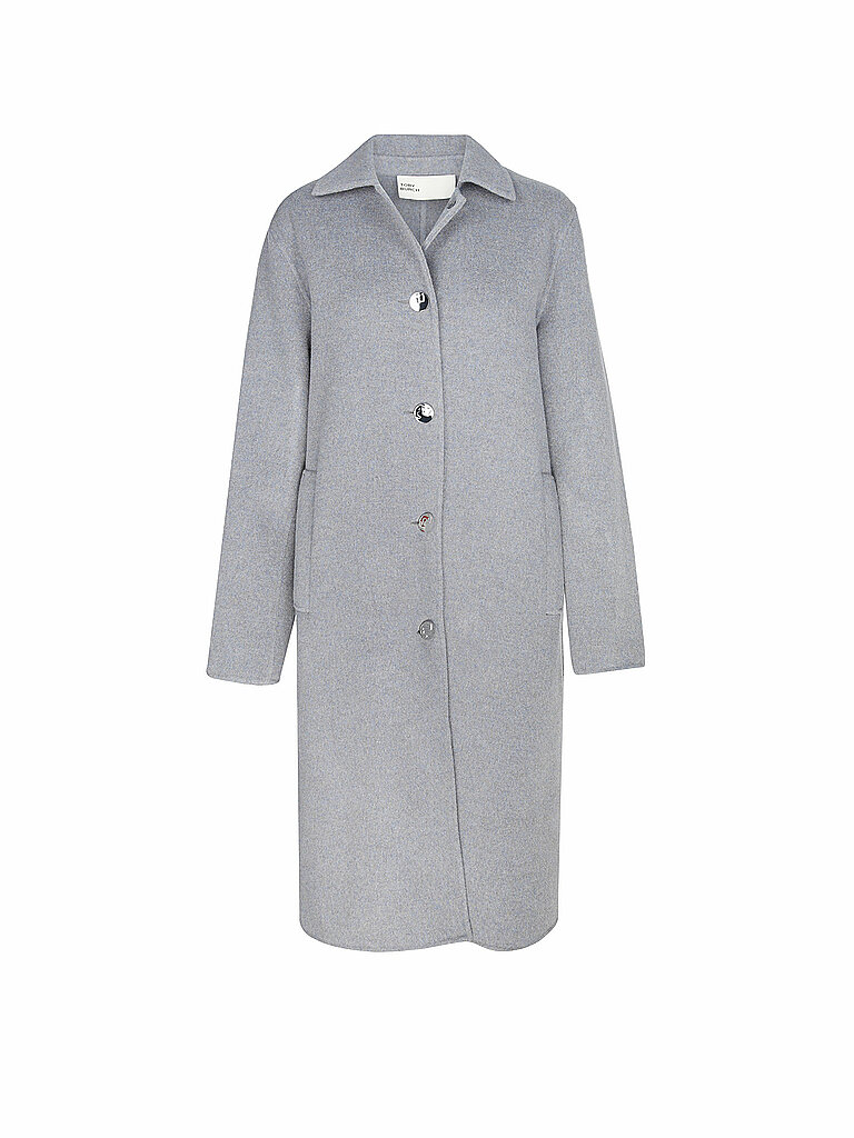 Tory Burch Abrigo de lana gris 42