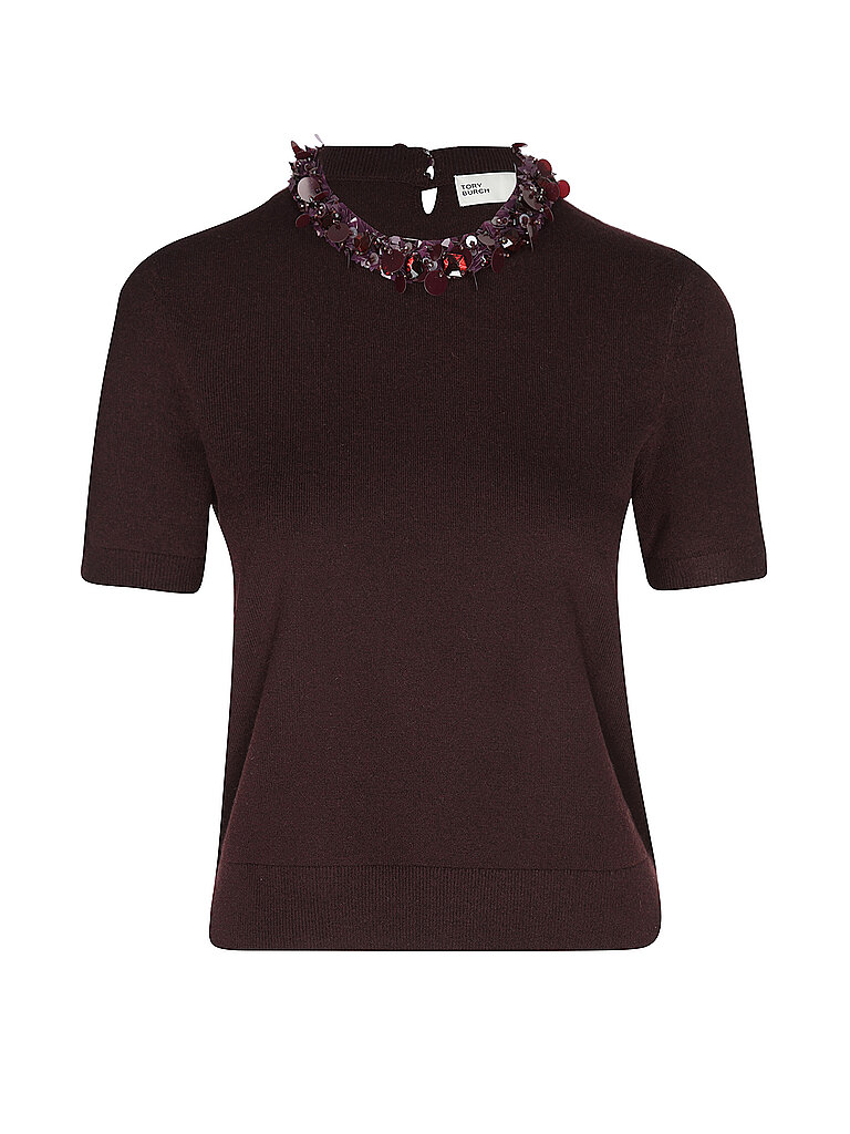 Tory Burch Jersey rojo oscuro XS