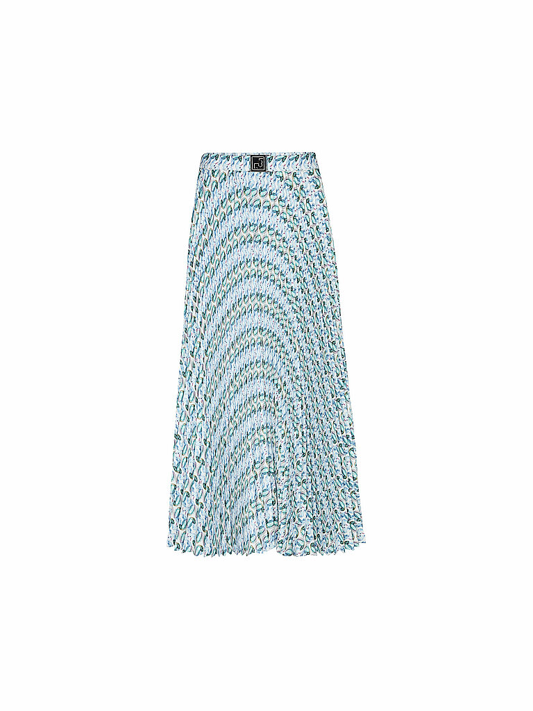 Midi falda azul claro 40