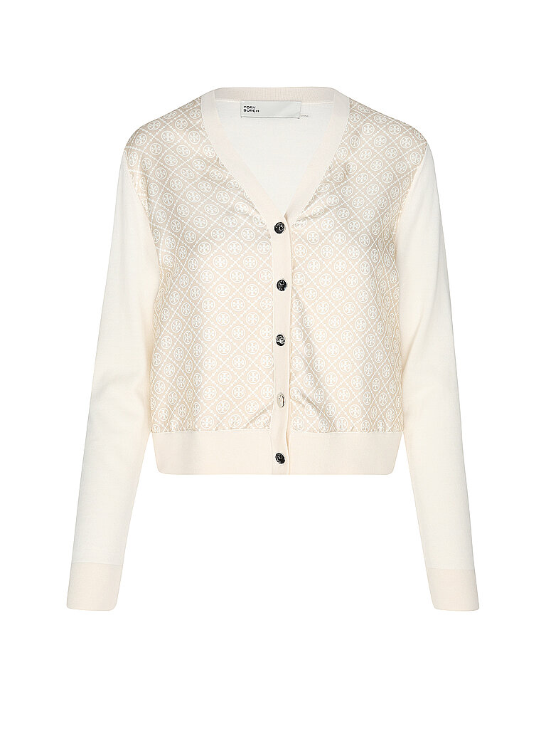 Tory Burch Cárdigan crema M