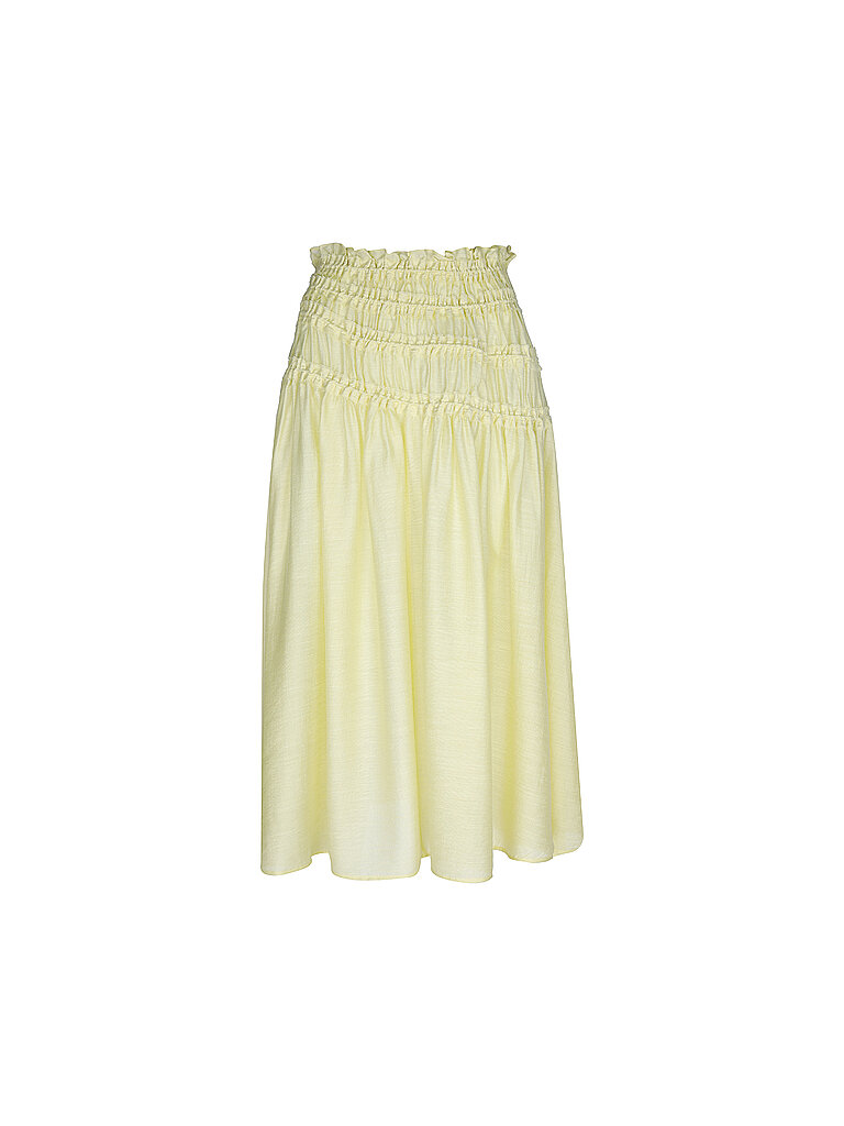 Tory Burch Midi falda amarillo S