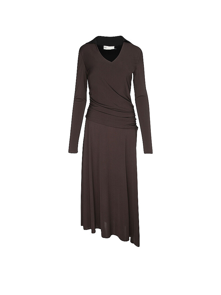 Tory Burch Maxivestido marrón XS