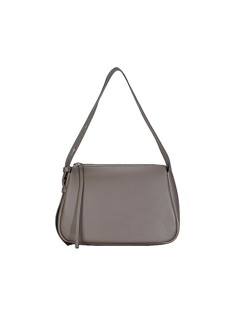 Bolso de cuero - Bolso de hombro ROMY gris