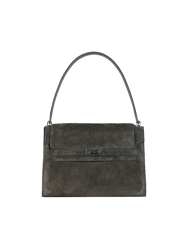 Nombre del producto: Bolso de cuero - Bolso de hombro LEE RADZIWILL Large verde oscuro