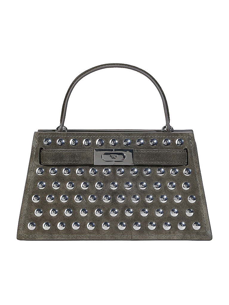 Bolso de cuero - Bolso de mano LEE RADZIWILL Mini oliva