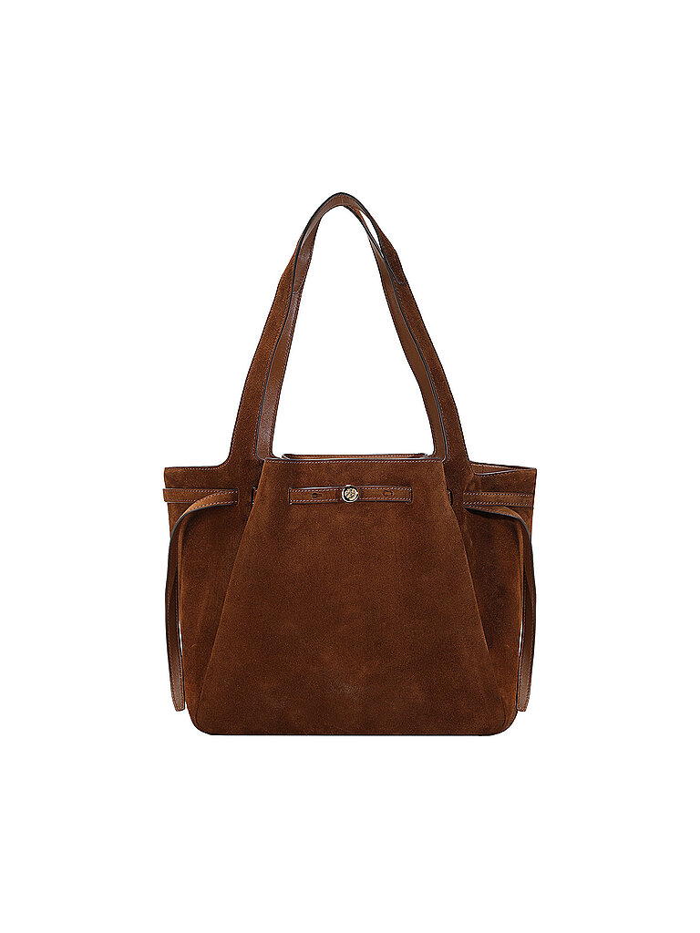 Tory Burch Bolso de cuero - Shopper marrón