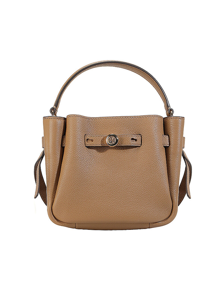 Tory Burch Bolso de piel - Bucket Bag ROMY Mini marrón