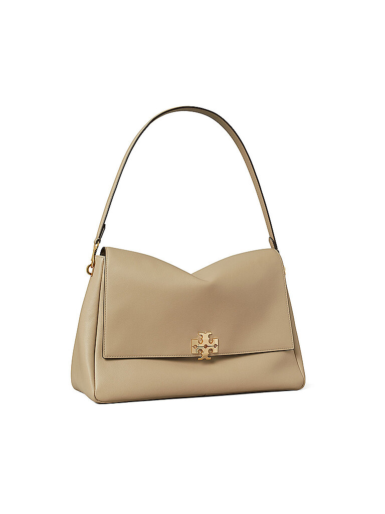 Tory Burch Bolso de piel - Bolso de hombro CHARLIE Large beige