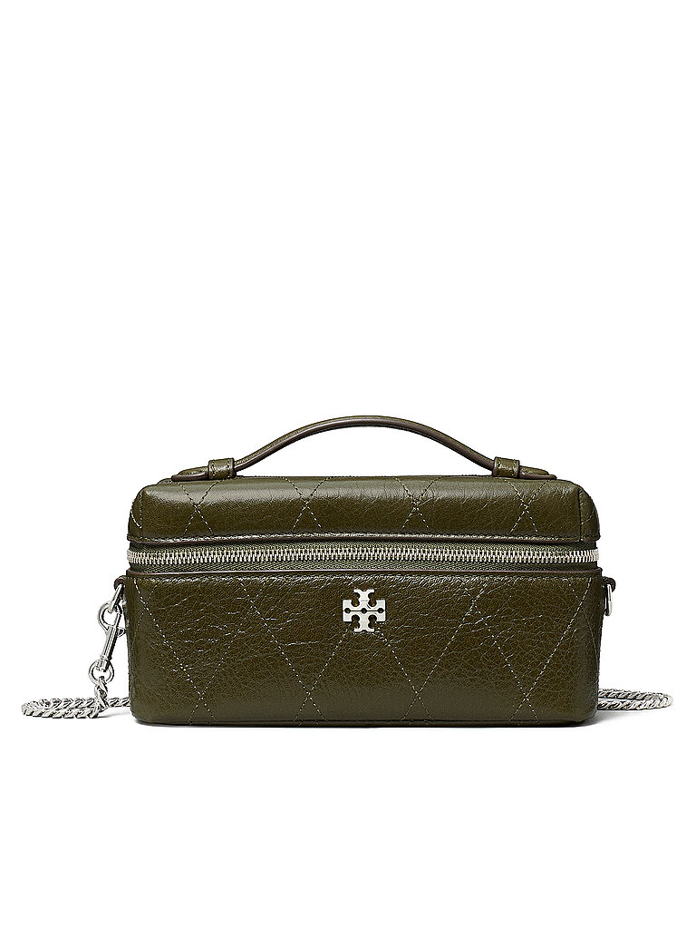 Tory Burch Bolso de piel - Mini bolso CHARLIE oliva