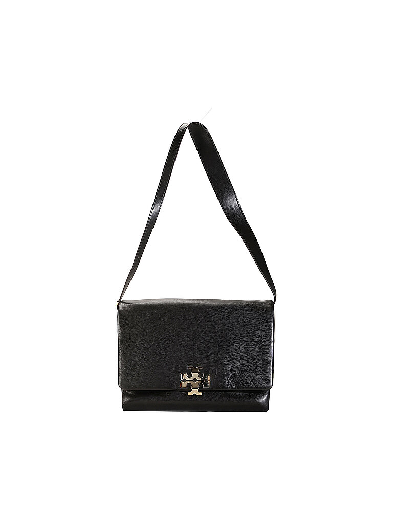 Tory Burch Bolso de piel - Bolso de hombro CHARLIE RUNWAY Large marrón