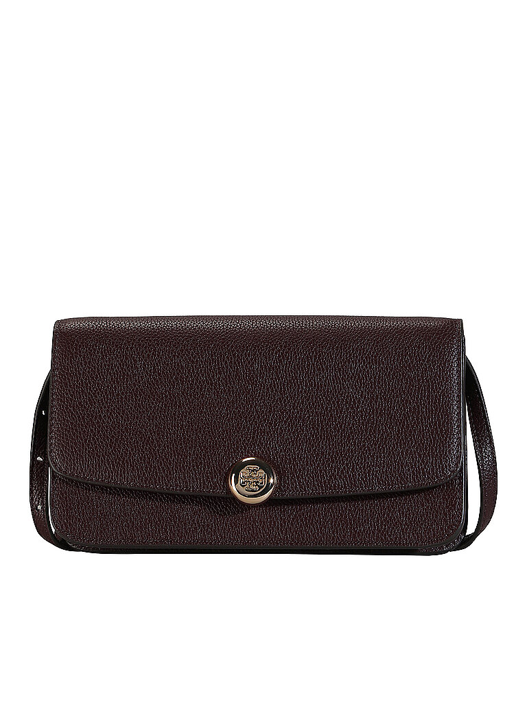 Tory Burch Bolso de piel - Bandolera ROMY rojo oscuro
