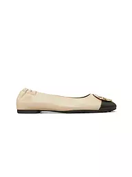 TORY BURCH | Bailarinas CLAIRE CAP TOE | Crema