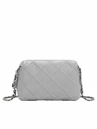 TORY BURCH | Bolso de cuero - Bandolera FLEMING Small | Gris