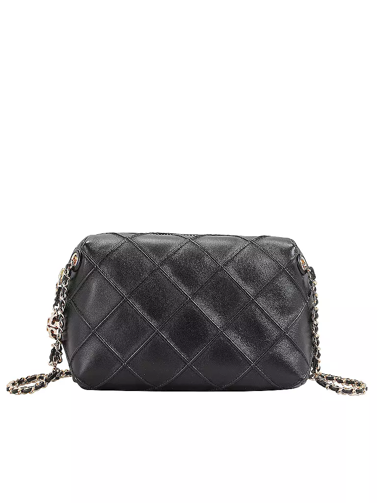 TORY BURCH | Bolso de cuero - Bandolera FLEMING Small | Negro