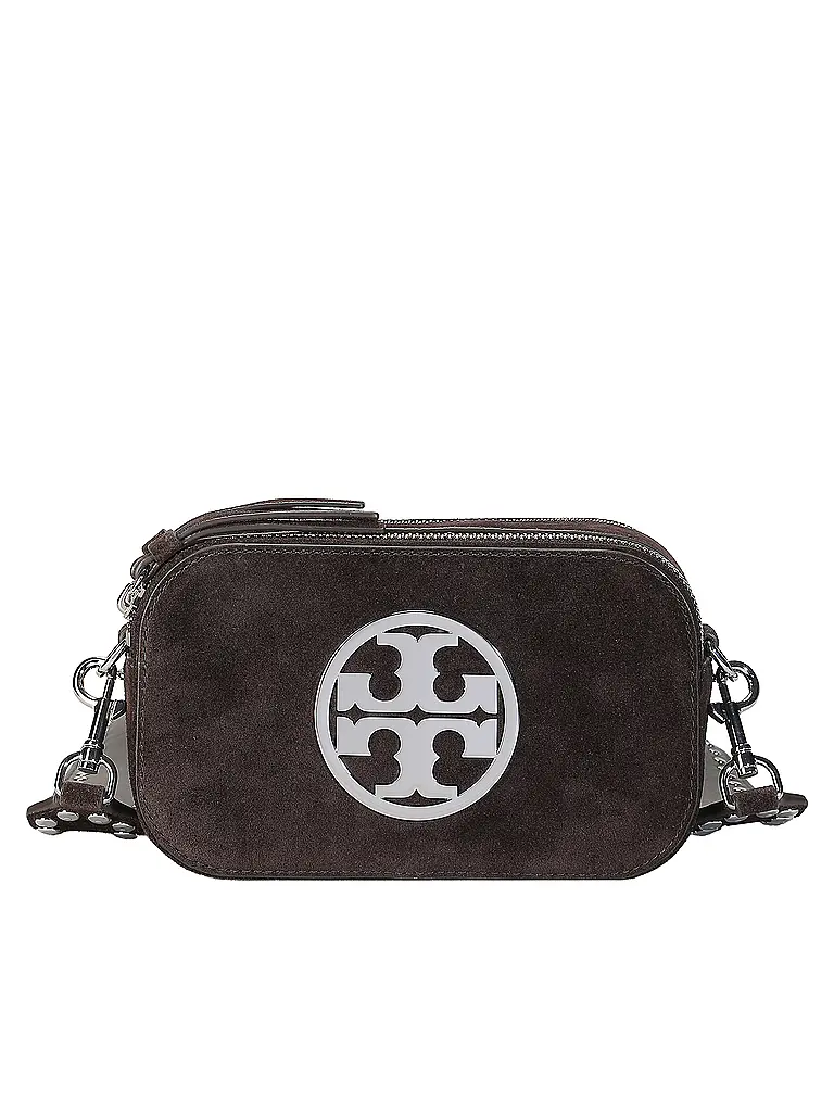 TORY BURCH | Bolso de cuero - Bandolera MILLER SUEDE MINI | Beige