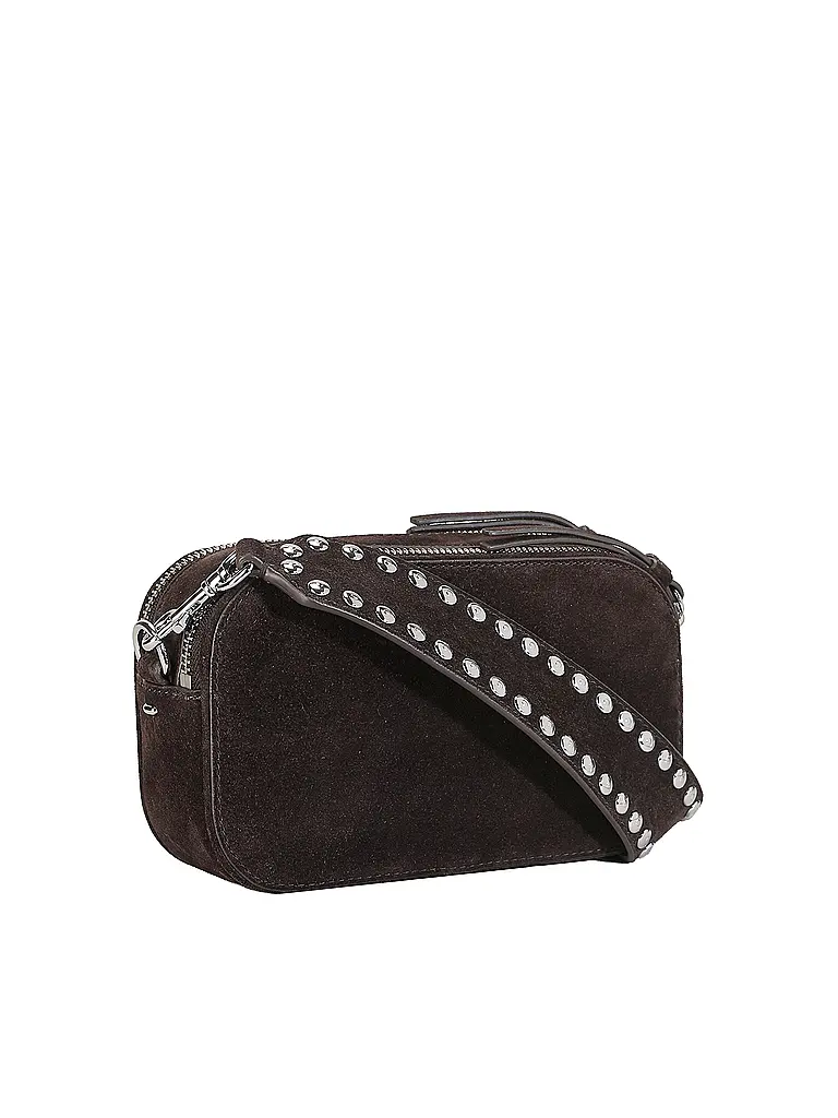 TORY BURCH | Bolso de cuero - Bandolera MILLER SUEDE MINI | Beige