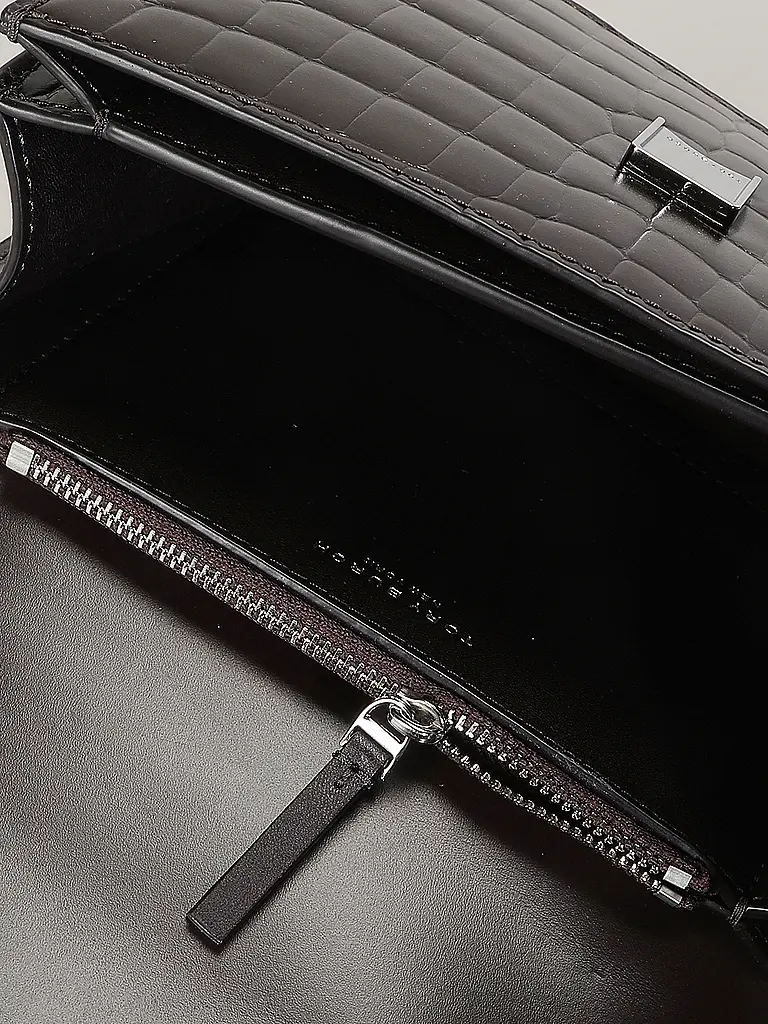 TORY BURCH | Bolso de cuero - Bolso bandolera ELEANOR Small | Marrón