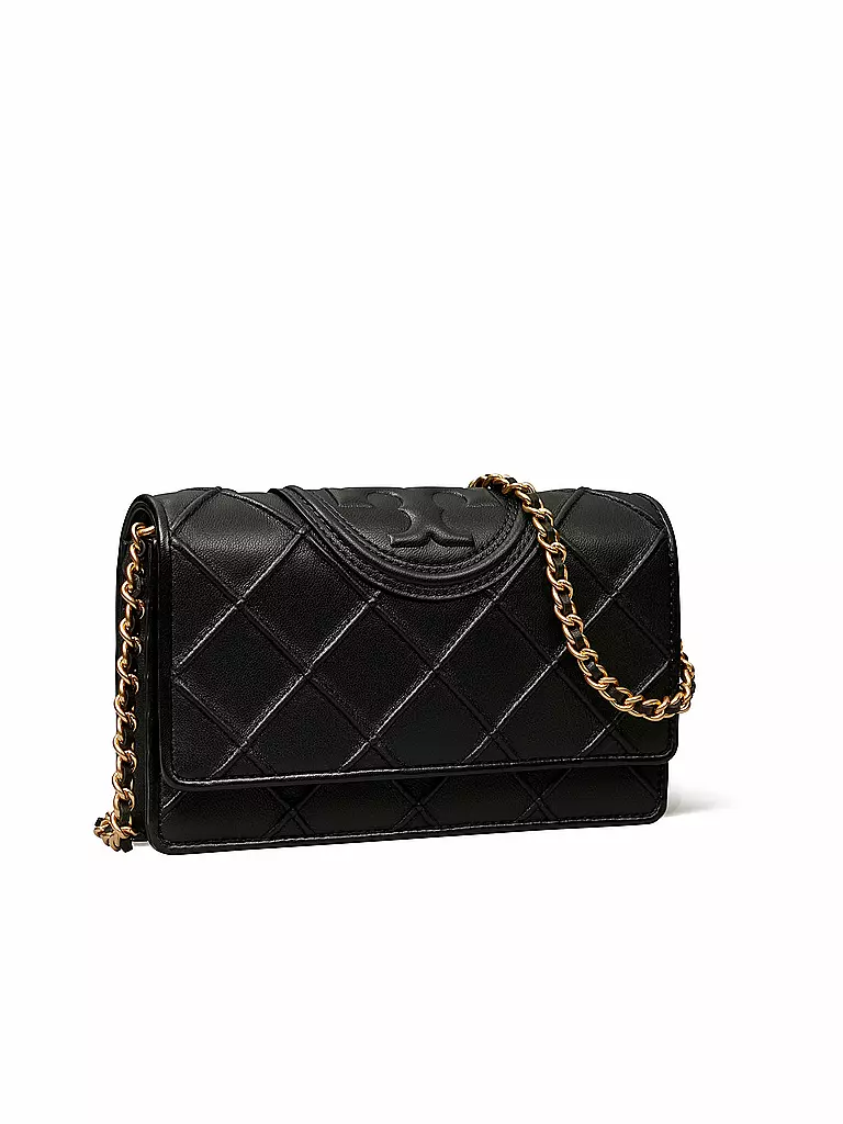 TORY BURCH | Bolso de cuero - Bolso bandolera FLEMING SOFT CHAIN WALLET | 
