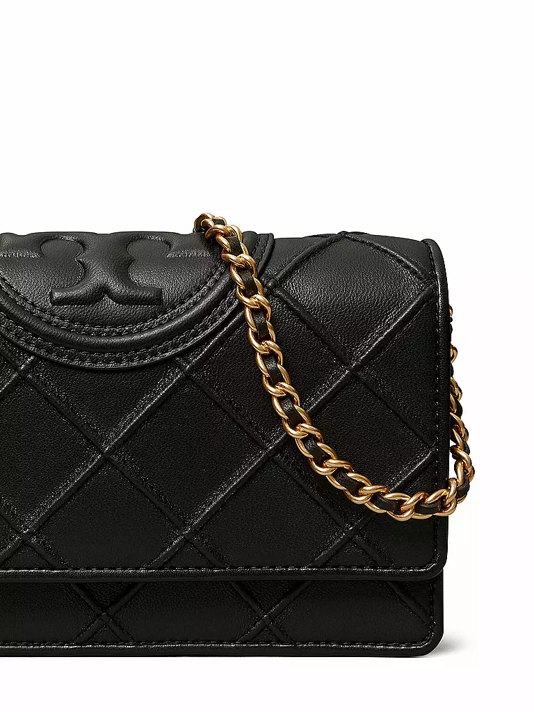 TORY BURCH | Bolso de cuero - Bolso bandolera FLEMING SOFT CHAIN WALLET | 