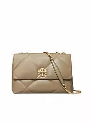 TORY BURCH | Bolso de cuero - Bolso bandolera KIRA DIAMOND | Beige