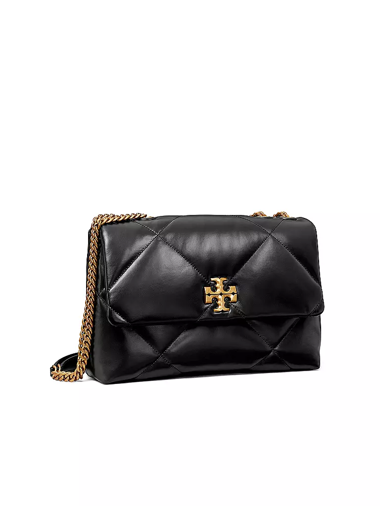 TORY BURCH | Bolso de cuero - Bolso bandolera KIRA DIAMOND | Negro