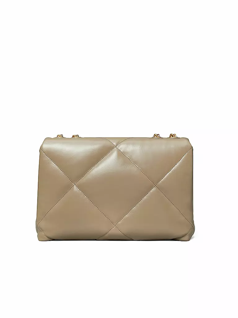 TORY BURCH | Bolso de cuero - Bolso bandolera KIRA DIAMOND | Beige