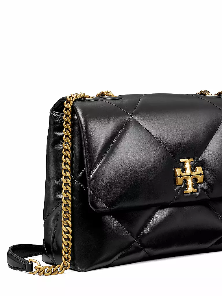 TORY BURCH | Bolso de cuero - Bolso bandolera KIRA DIAMOND | Negro