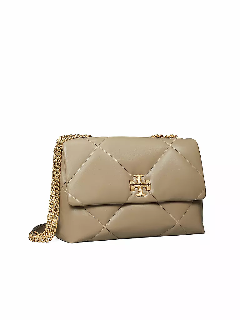 TORY BURCH | Bolso de cuero - Bolso bandolera KIRA DIAMOND | Beige