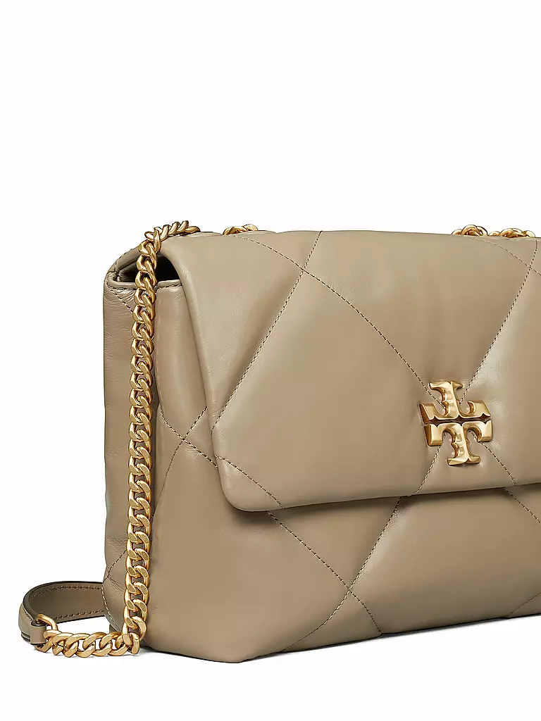 TORY BURCH | Bolso de cuero - Bolso bandolera KIRA DIAMOND | Beige
