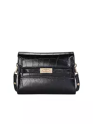 TORY BURCH | Bolso de cuero - Bolso bandolera LEE RADZIWILL CROC | Negro