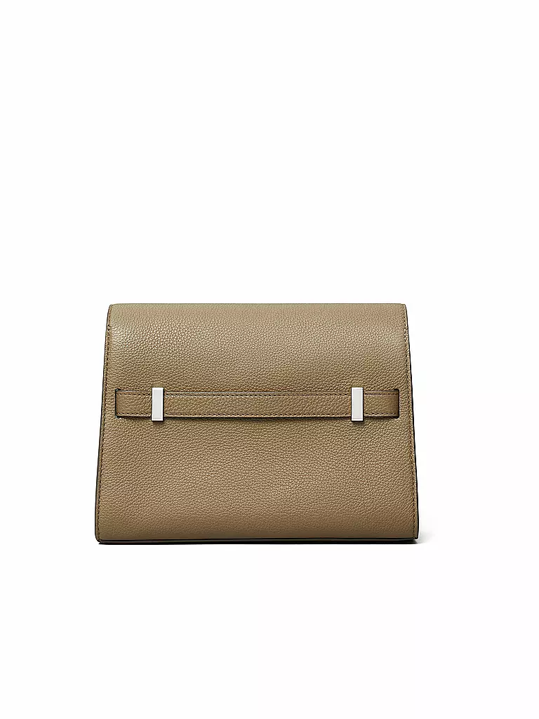TORY BURCH | Bolso de cuero - Bolso bandolera LEE SHOULDER BAG | Gris