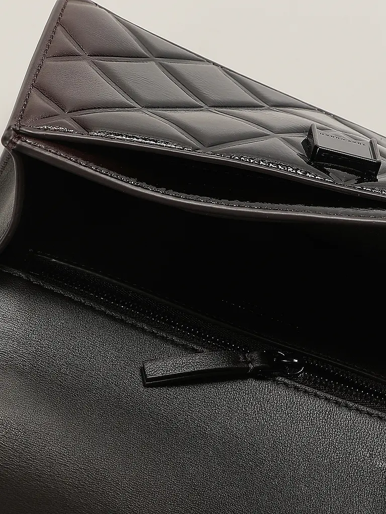 TORY BURCH | Bolso de cuero - Bolso bandolera pequeño | Marrón