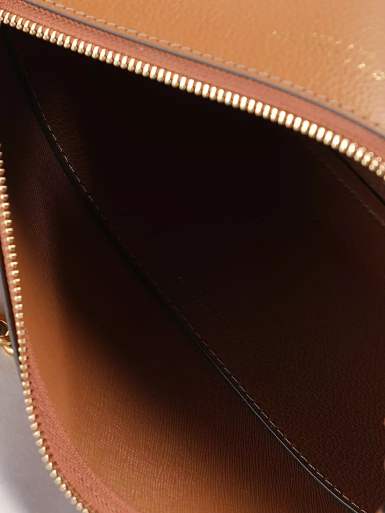 TORY BURCH | Bolso de cuero - Bolso bandolera PERRY | Marrón claro